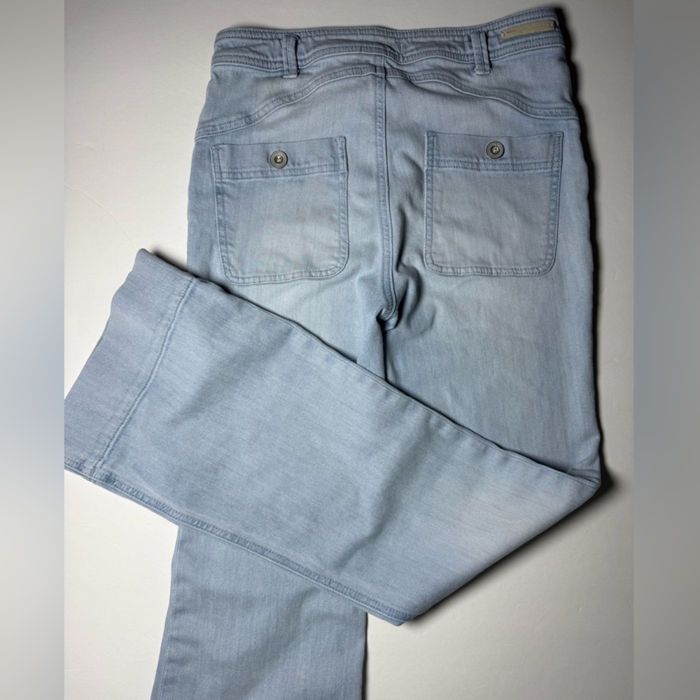 Pilcro Anthropology High Rise Trouser Bootcut Jeans light wash Size 27 - Picture 10 of 10